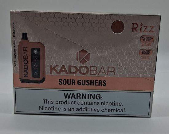 Picture of KADOBAR RIZZ SOUR GUSHERS 5CT. 