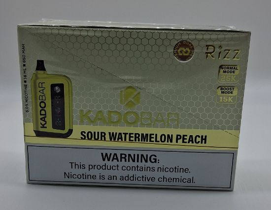 Picture of KADOBAR RIZZ SOUR WATERMELON PEACH 5CT. 