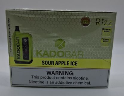 Picture of KADOBAR RIZZ SOUR APPLE ICE 5CT.
