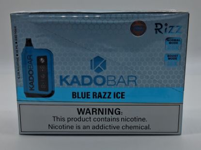 Picture of KADOBAR RIZZ BLUE RAZ ICE 5CT.