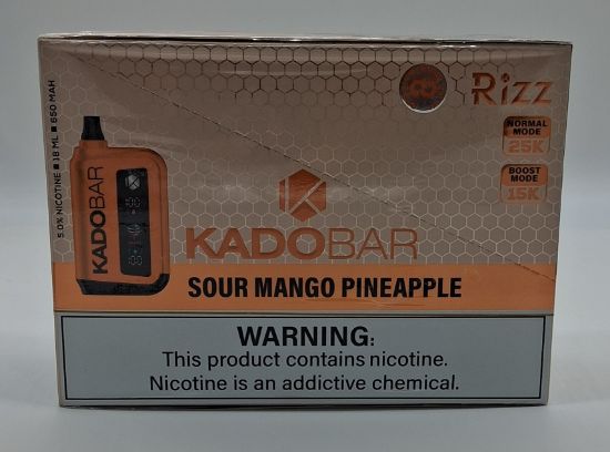 Picture of KADOBAR RIZZ SOUR MANGO PINEAPPLE 5CT.