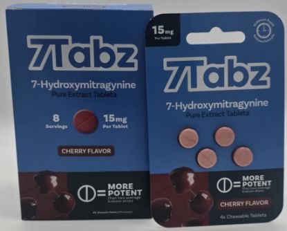 Picture of 7 TABZ 4 PILL CHERRY 15MG 10CT.