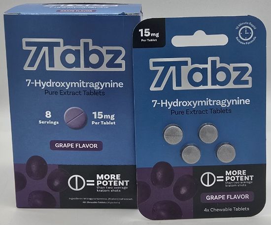 Picture of 7 TABZ 4 PILL GRAPE 15MG 10CT.