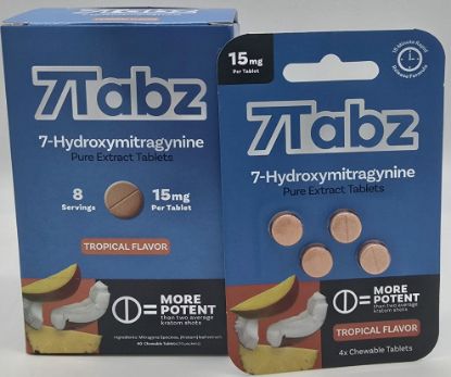 Picture of 7 TABZ 4 PILL TROPICAL 15MG 10CT.