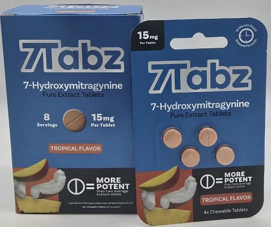 Picture of 7 TABZ 4 PILL TROPICAL 15MG 10CT.