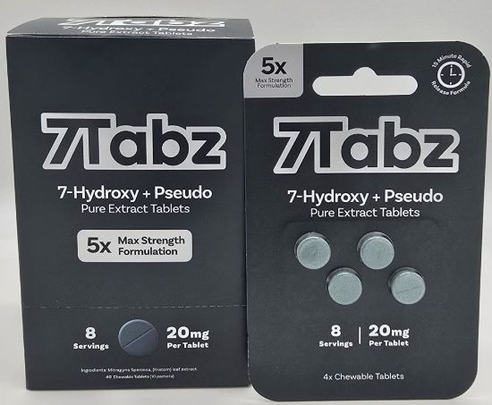 Picture of 7 TABZ 4 PILL PSEUDO 20MG 10CT.