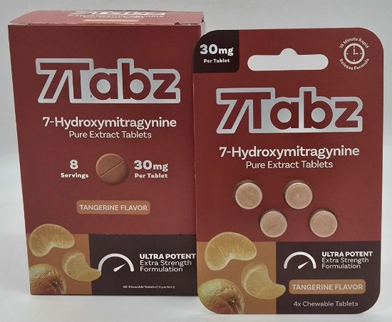 Picture of 7 TABZ 4 PILL TANGERINE 30MG 10CT.