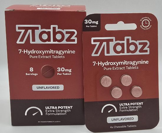 Picture of 7 TABZ 4 PILL UNFLAVOURED 30MG 10CT.