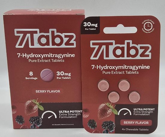 Picture of 7 TABZ 4 PILL BERRY 30MG 10CT.