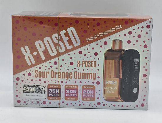 Picture of X-POSED KIT SOUR ORANGE GUMMY 5CT.