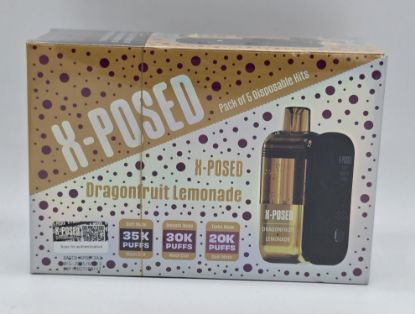 Picture of X-POSED KIT DRAGON FRUIT LEMONADE 5CT.