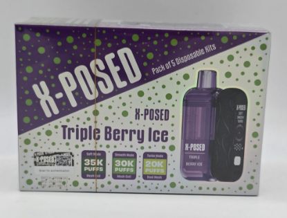 Picture of X-POSED KIT TRIPPLE BERRY ICE 5CT.