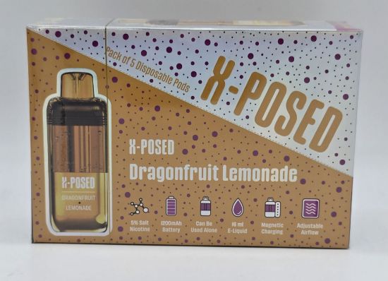 Picture of X-POSED POD DRAGONFRUIT LEMONADE 5CT.