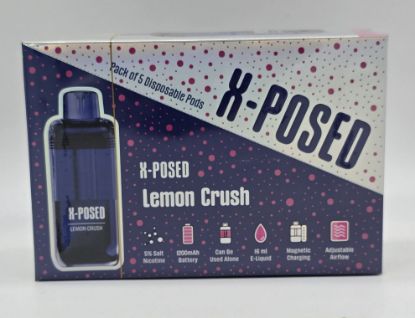 Picture of X-POSED POD LEMON CRUSH 5CT.