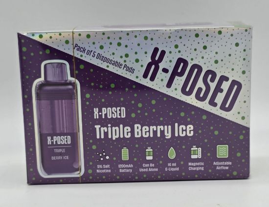 Picture of X-POSED POD TRIPPLE BERRY ICE 5CT.