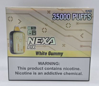 Picture of NIXA PIX WHITE GUMMY 5CT.