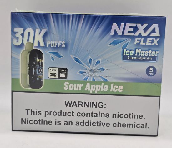 Picture of NEXA 30K KIT SOUR APPLE ICE 5CT.