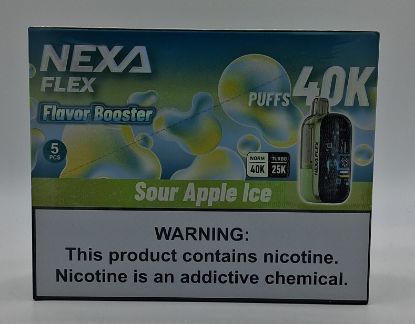 Picture of NEXA 40K KIT SOUR APPLE ICE 5CT.