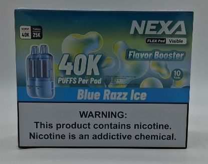 Picture of NEXA 40K POD BLUE RAZ ICE 5CT.